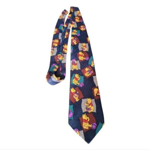 Vintage Disney Winnie the Pooh Neck Tie - Picture 2 of 8